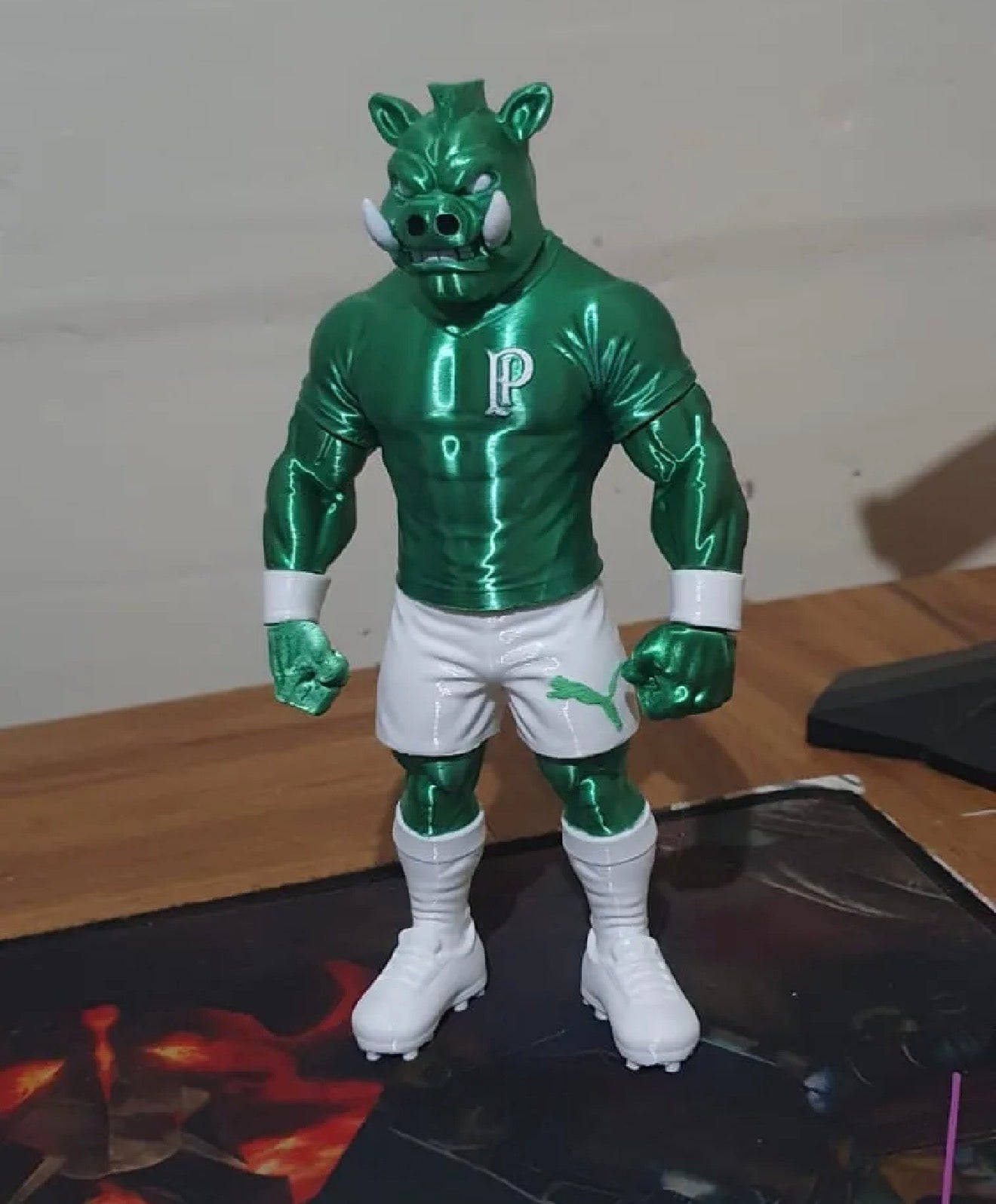 Verdão Mascote 3D – Colecionável Exclusivo